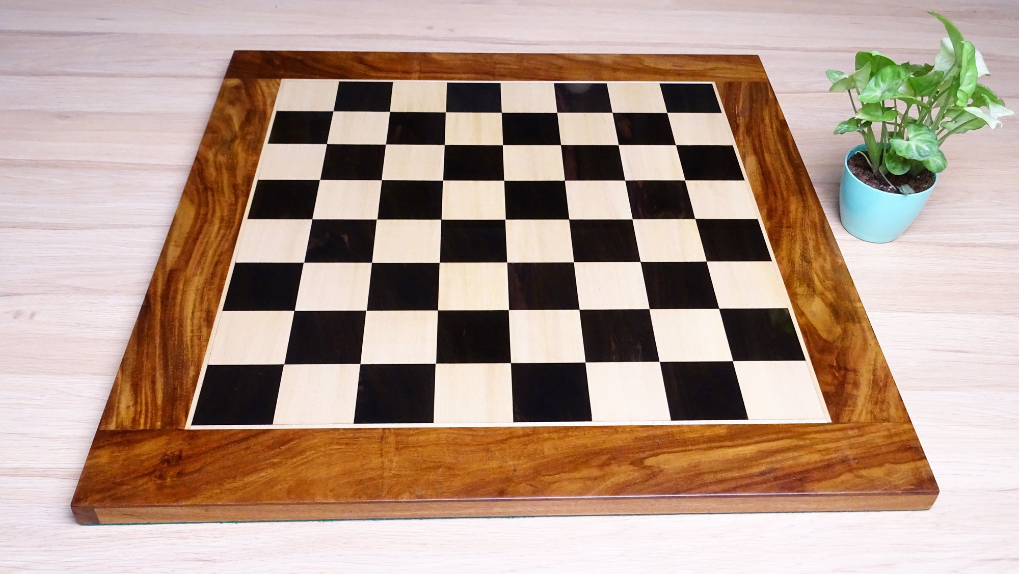 23 inch Square Solid Wood Chess Board
