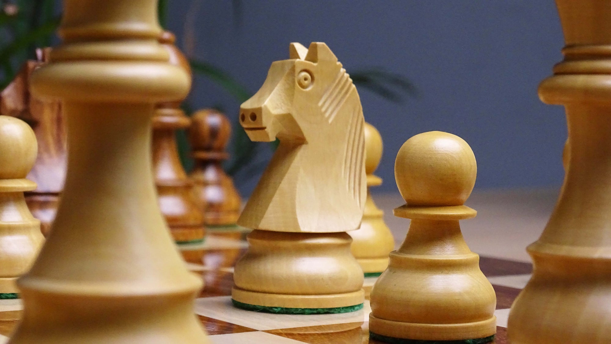 The FIDE Approved Tournament Wooden Chess Pieces in Sheesham & Boxwood 3 ¾ Inch King - 1050 Gms Weight