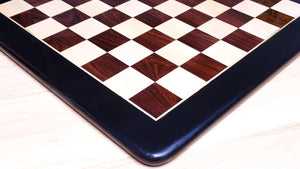 21 inch Solid Wood Chess Board in Indian Rosewood and Maple Wood - 53mm