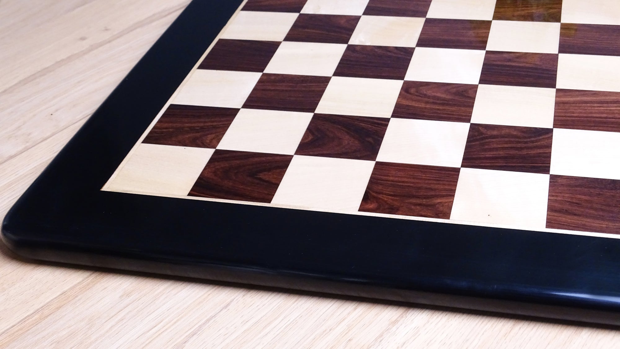 exquisite wooden chess board
