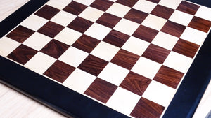 handcrafted wooden chess board
